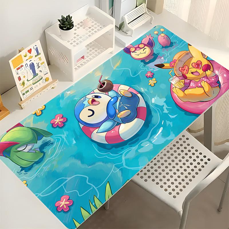 Gaming Extended Mouse Pad Gamer PC Computer Cute PpokemonS Keyboard Pad Kawaii Anime Desk Mat Offices Interior Accessories Rug 800x300x2mm