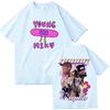 Young Singer Miko Graphic Print TShirt Women Vintage Fashion Short Sleeve TShirt Harajuku TShirt Streetwear Women Clothing