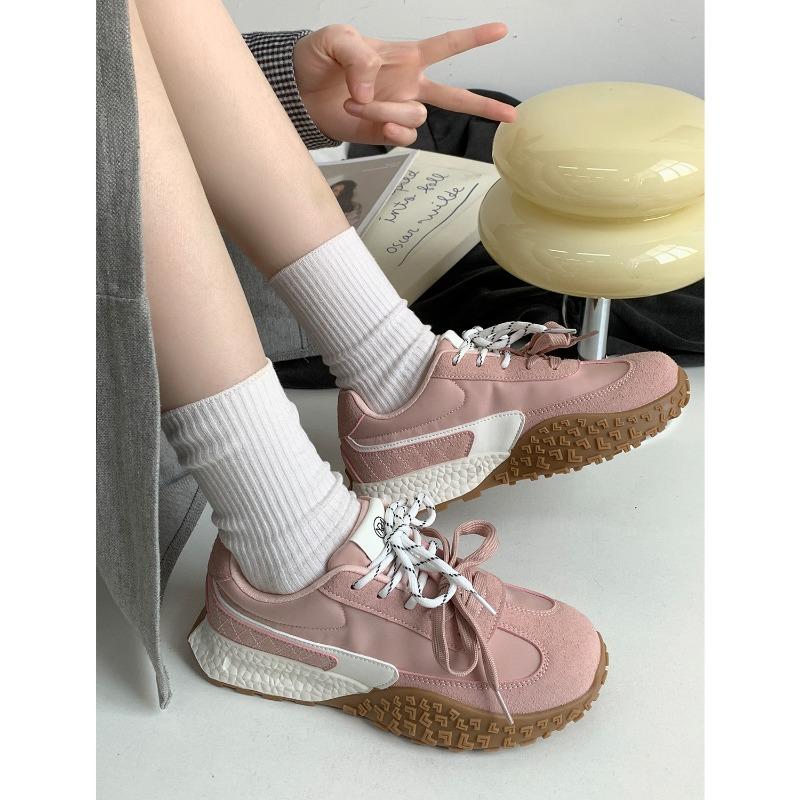 New Hot Spring New Platform Casual Shoes Retro Fashion Versatile Sports Shoes 3953