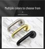 304 Stainless Steel Indoor Fire Door Handle - Double Leaf European Lock Accessory