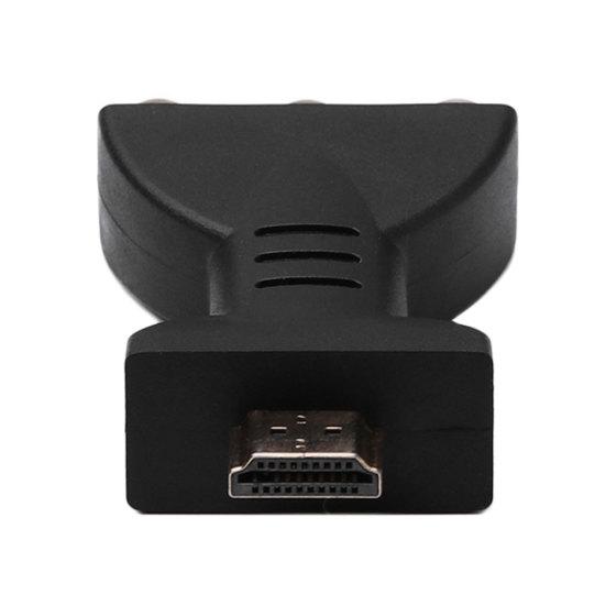 Male to 3 RCA Female Composite AV Audio Video Adapter Converter for TV