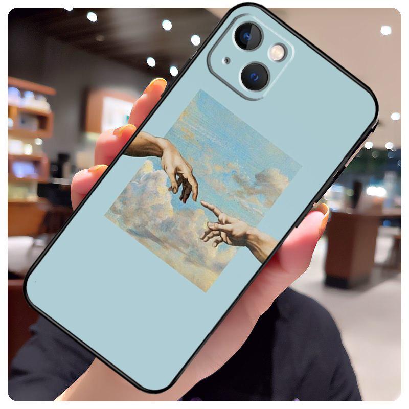 Renaissance Art Painting Case For iPhone 17 Pro Max 15 14 13 11 12 16 Pro Max mini 15 16 Plus 16e 17 Air Phone Cover