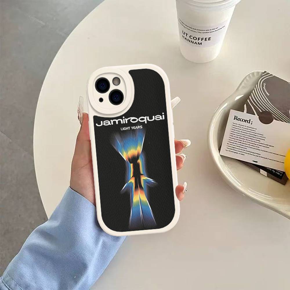 

Rock Band J-jamiroquais Phone Case For IPhone 16 15 14 13 12 11 Pro Max Plus Soft Leather Cover iPhone 16 plus