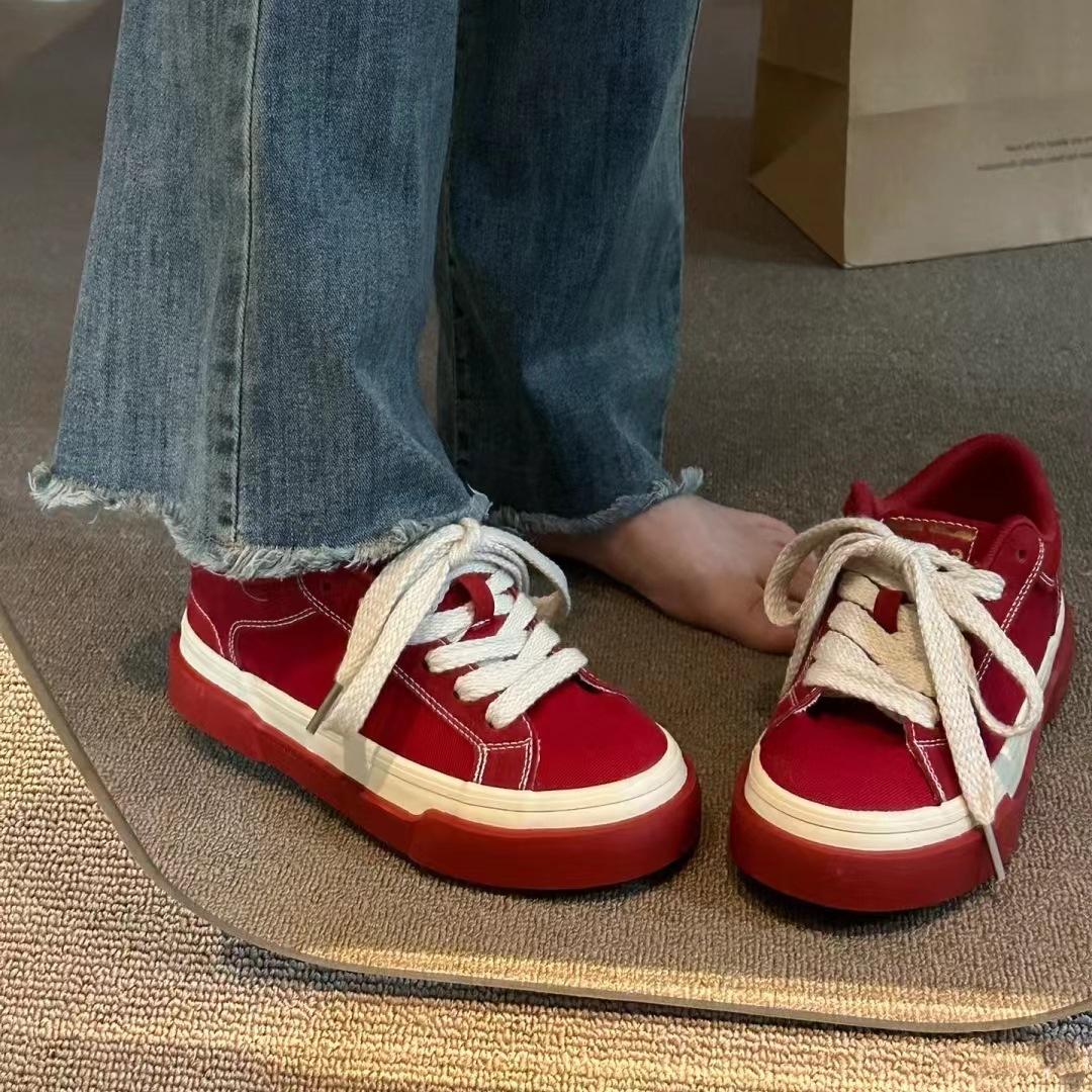 

МОДНАЯ ОБУВЬ, мужские дышащие спортивные кроссовки, спортивные кроссовки для бега, уличные женские теннисные кроссовки для тренажерного зала 35 красный