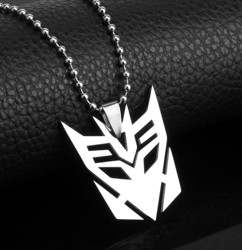 Jewelry Transformation Stainless Steel Silver Plated Pendant Necklace for Men Gifts