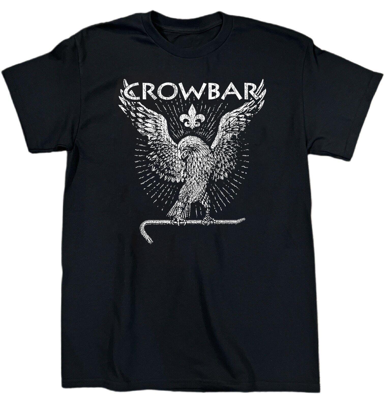 NEW CROWBAR Band Album Gift For Fans Short Sleeve Cotton Black S-5XL Shirt AG234 S разноцветный