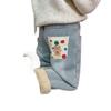 Girls' Winter Fleece-Lined Jeans: Alpaca Fleece One-Piece Warm Casual Pants