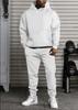 Herren Grenzüberschreitendes Herbst/Winter Mode Hoodie Set: Lässiger lockerer Langarm-Sweatshirt