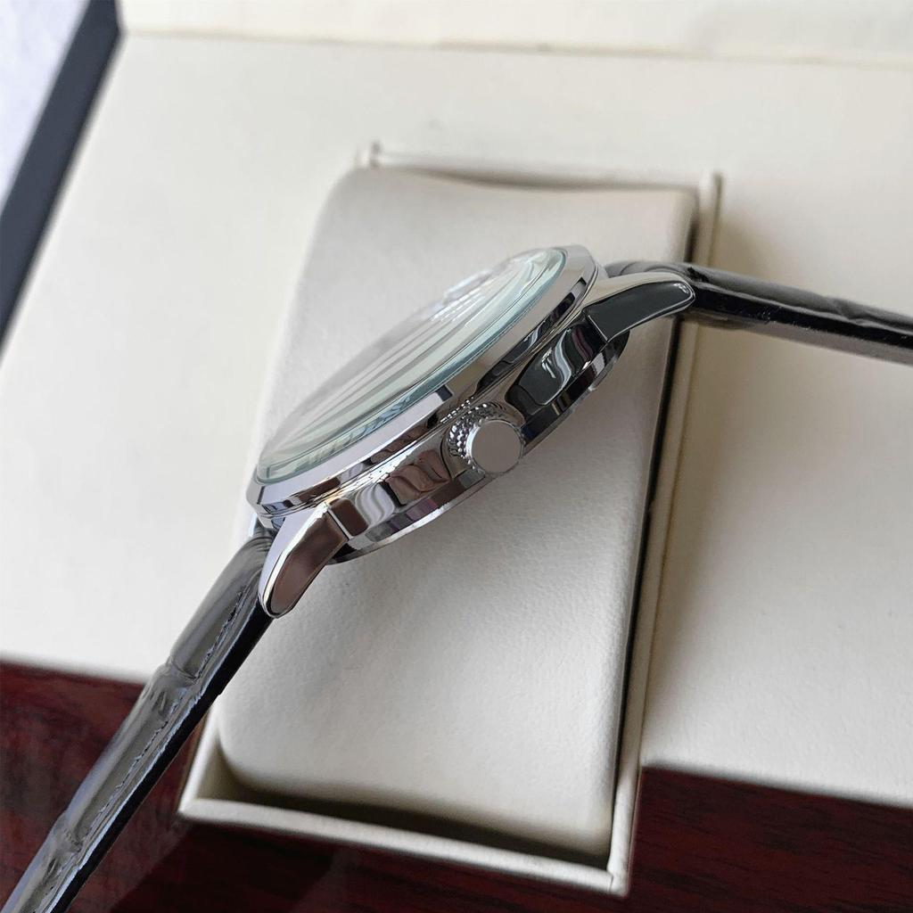Men's Business Waterproof Quartz Wristwatch with Sweep Second Hand and Calendar