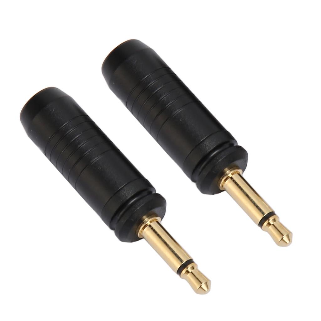 3.5mm Repair Plug Solder Type Gold Plated Replacement Mono Male 3.5mm Plug for   Clear Mg Celestee Stellia