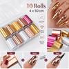 Laser Nail Foils Lace Design Nail Art Stickers Professional Nail Decorations  Manicure DIY