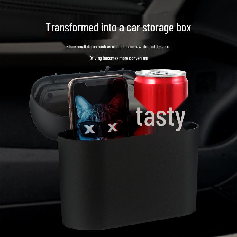 Car Hanging Trash Can - Interior Door Storage for Garbage Bags