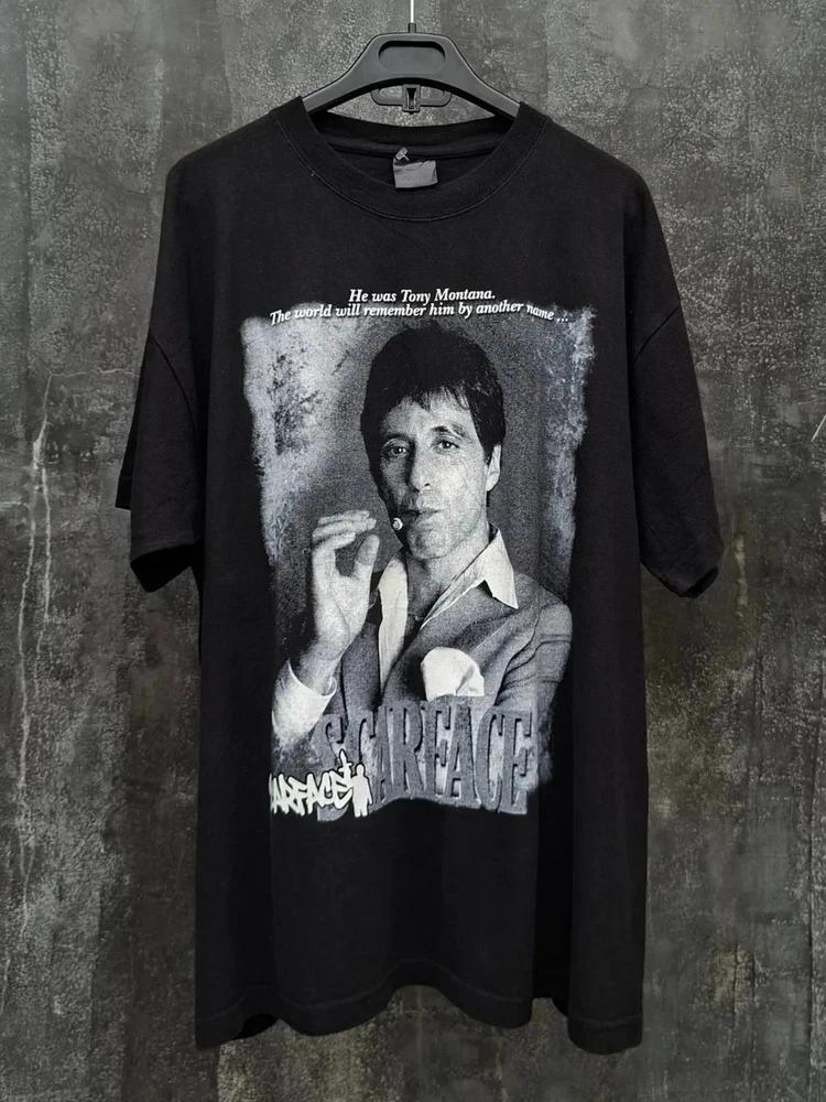 Scarface Tony Montana 2000s Tshirt