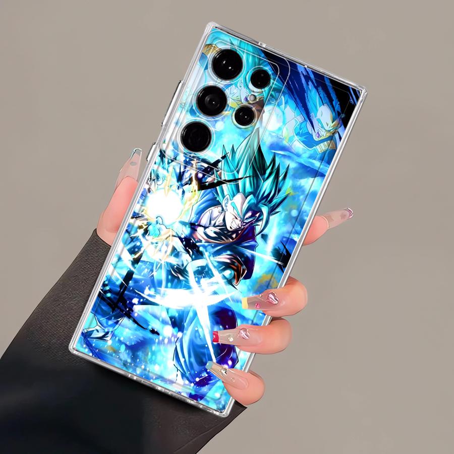 

Goku Dashing Case for Samsung Galaxy S26 S21 Note 20 Ultra 10 S24 S23 Ultra S22 FE S25 Edge S20 Plus Phone Cover Galaxy S24