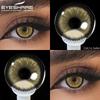 1 Pair Colored Contact Lenses for Eyes Natural Blue Eye Lenses Gray Lens Eye Contacts Cosmetic Beauty Pupil Makeup Lens
