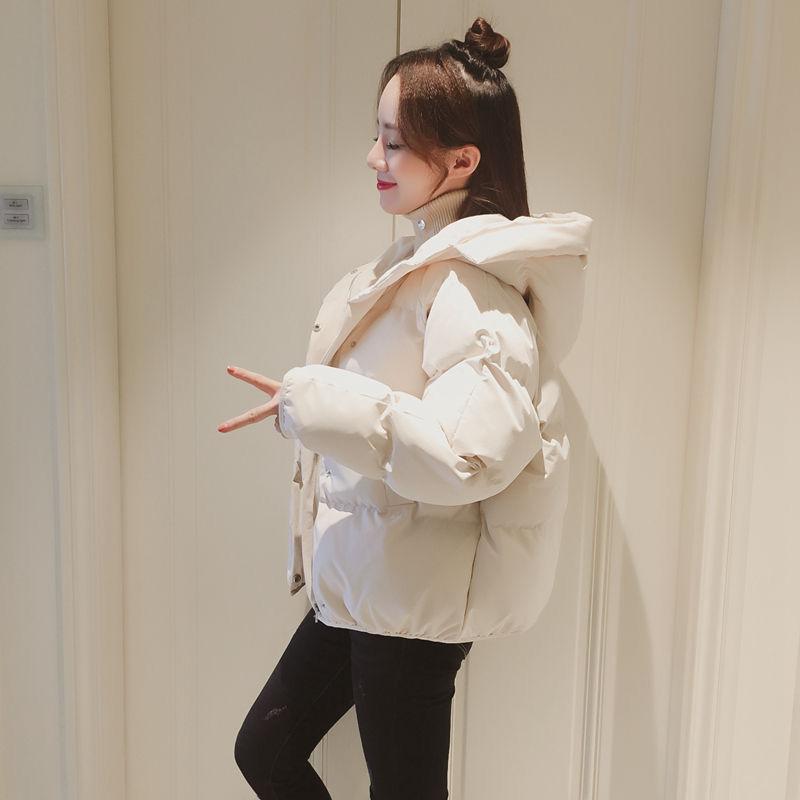 Manteau et veste à pain pour femmes, amples coréens, avec capuche, pour étudiantes, vêtements épais et chauds, hiver