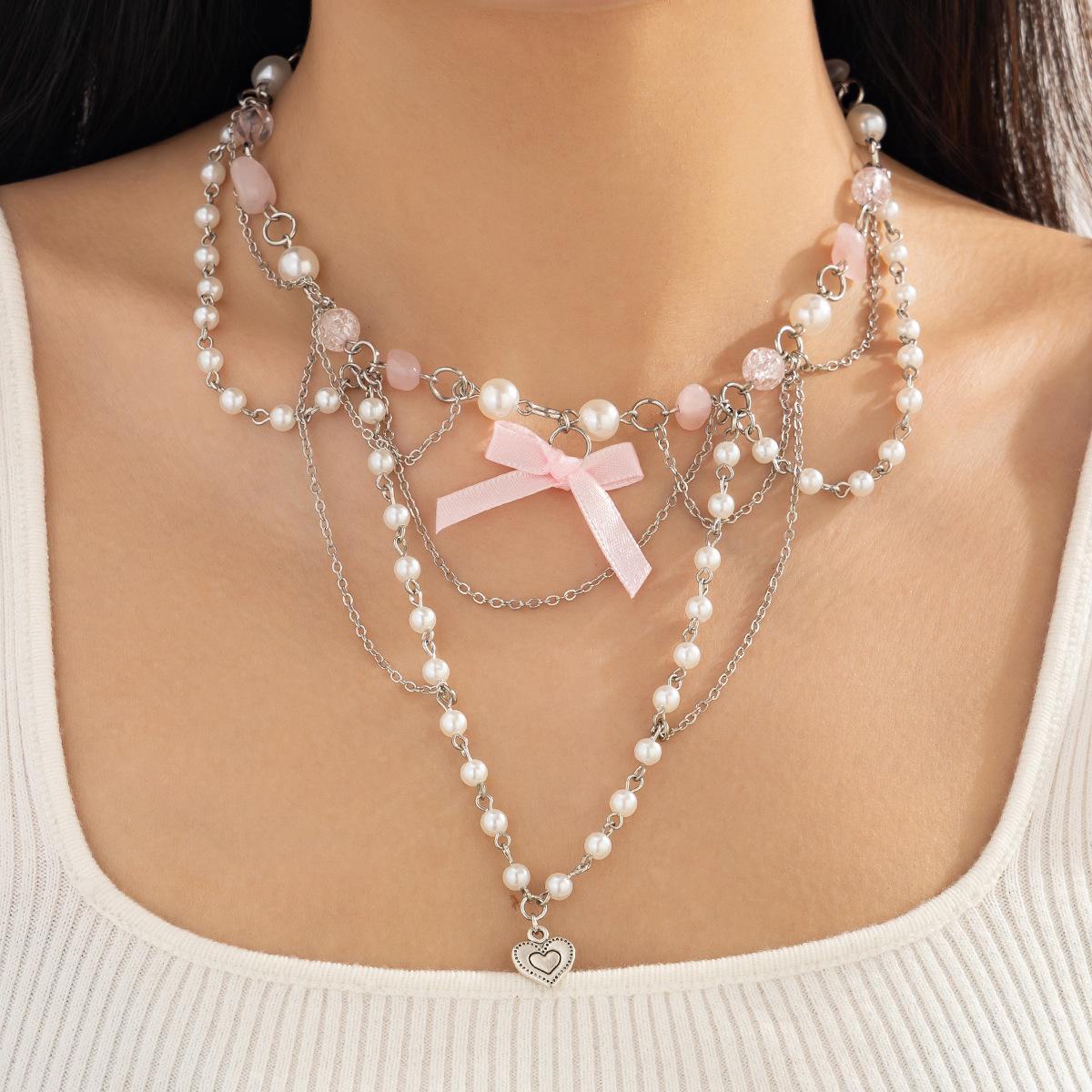 

Милый стиль, комплект из акриловых бусин с кисточкой из свежего жемчуга