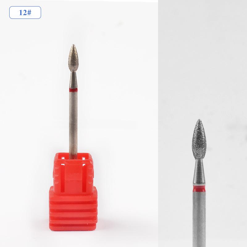 Ceramic Carbide Nail Drill Bits Milling Cutter For Manicure Set Mill Brush Manicure Machine Accessories for Removing Gel Varnish