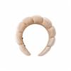 Fasce Spugna per Donne Ragazze Fascia per Capelli Paffuta Trucco Bolla Spugna Co Spa Retro Cerchietto Accessori per Capelli da Donna Copricapo