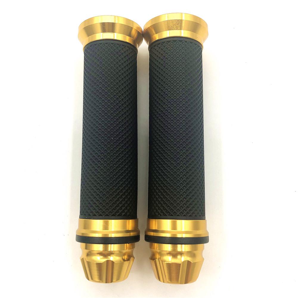 22/24MM Motorcycle grips hand rubber pedal biker scooter handlebar grips modified handlebar throttle turn Grip Settle Grips Throttles 2