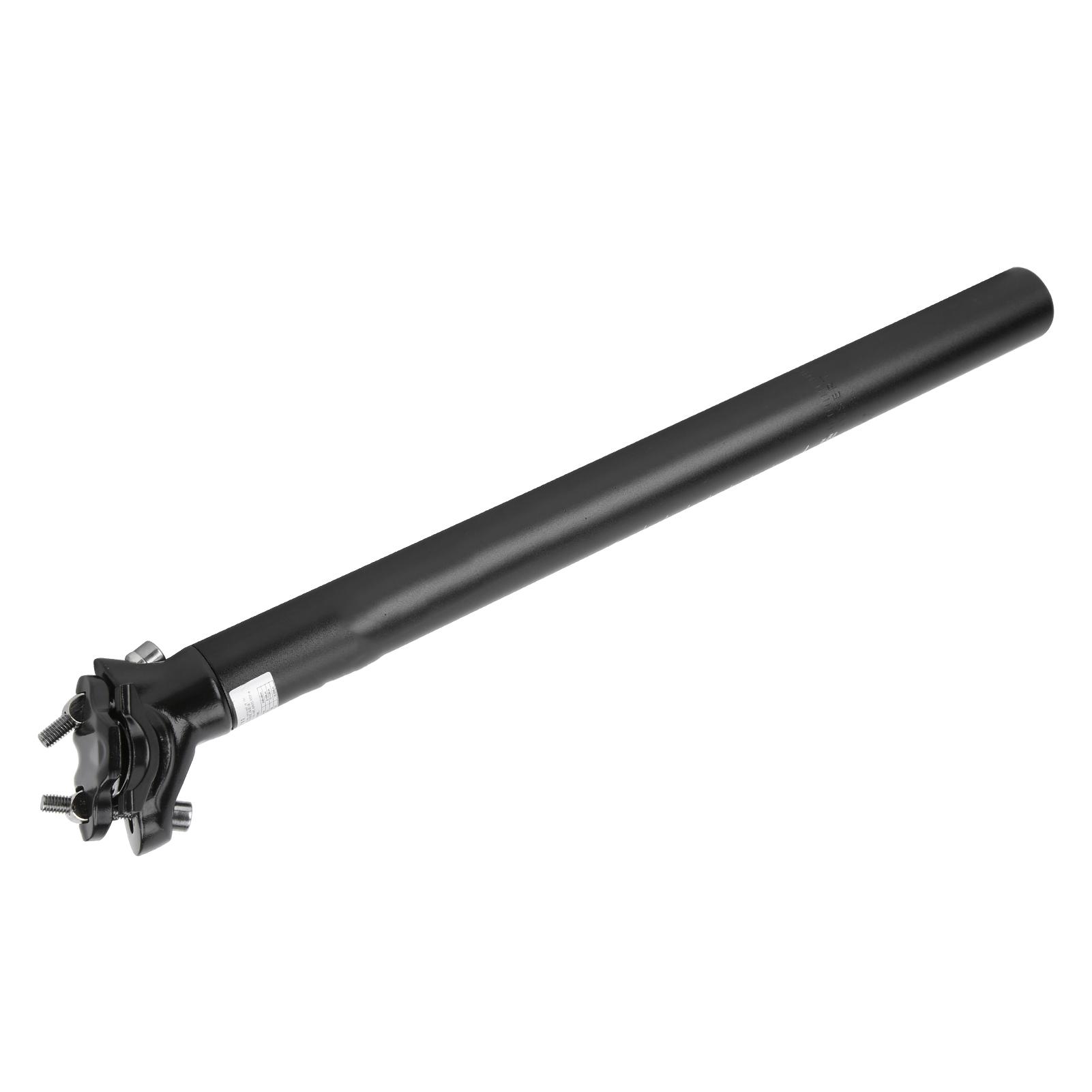 LUNJE Подседельный штырь для горного велосипеда Велосипедный регулируемый алюминиевый сплав Подседельный штырь 30.9x400мм Черный