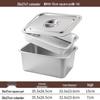 Youde 304 Stainless Steel Square Draining Basin Set