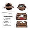 Men's Genuine Leather Crossbody Shoulder Bag - Korean Style Business Casual