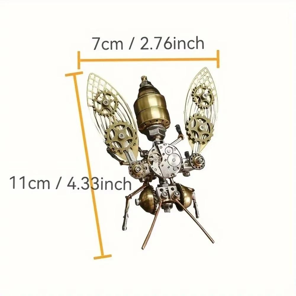Insect Bee Brass Puzzle Steampunk Ant Metal Model Puzzle DIY Craft Kit Great Gifts Teens and Adults Personalized Ornament