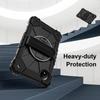 New For Redmi Pad SE 8.7inch 360 Rotating Case Funda For Xiaomi Redmi Pad SE Armor Stand Handle Shockproof Tablet Cover