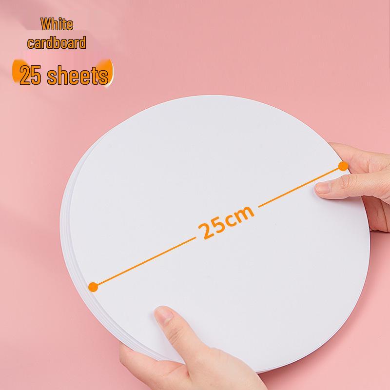 Thickened Colored Drawing Paper: Black & White Kraft Hand-Painted Cardboard for Kids & Students