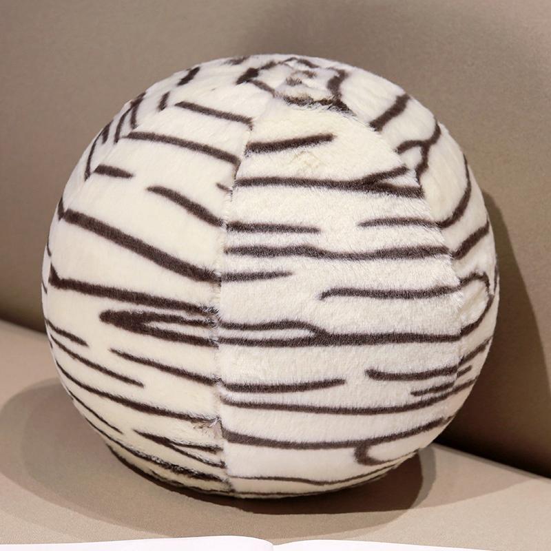 30x30cm Yoga Plush Ball Toy Stuffed Sport Ball Pillow Back Support Plushie Sofa Chair Decor Home Interactive Prop Gift