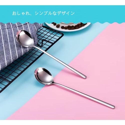 KXLCGYK Spoon and Chopsticks Set of 4, 18-8 Stainless Steel, Korean Spoons, Square Chopsticks, Lightweight Hollow Chopsticks, Korean Tableware, Curry