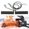 Versatile Heated Handlebar Grips with Fast Heating & Water Resistance Adjustable Temperature Grip for Motorcycles & ATVs