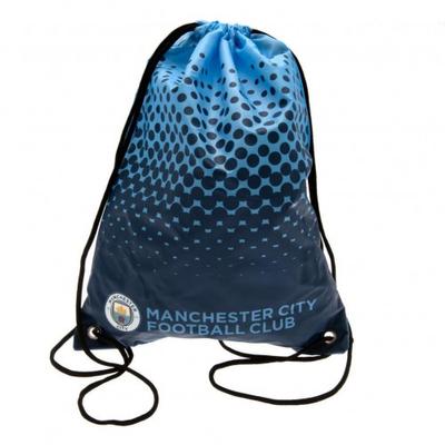 Manchester City FC Fade Design Drawstring Gym Bag