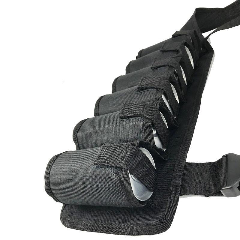 Outdoor-Klettern, Camping, Wandern, 12er-Pack Holster, tragbare Flaschen-Taille, Bier-Gürteltasche, praktische Weinflaschen, Getränkedosenhalter-Tasche
