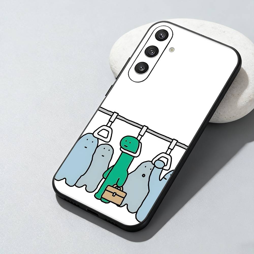 

Meme B-Brachio Printed Phone Case For Samsung Galaxy A73,A72,A71,A70,A52,A51 Others Soft Black Cover Samsung a71 4g