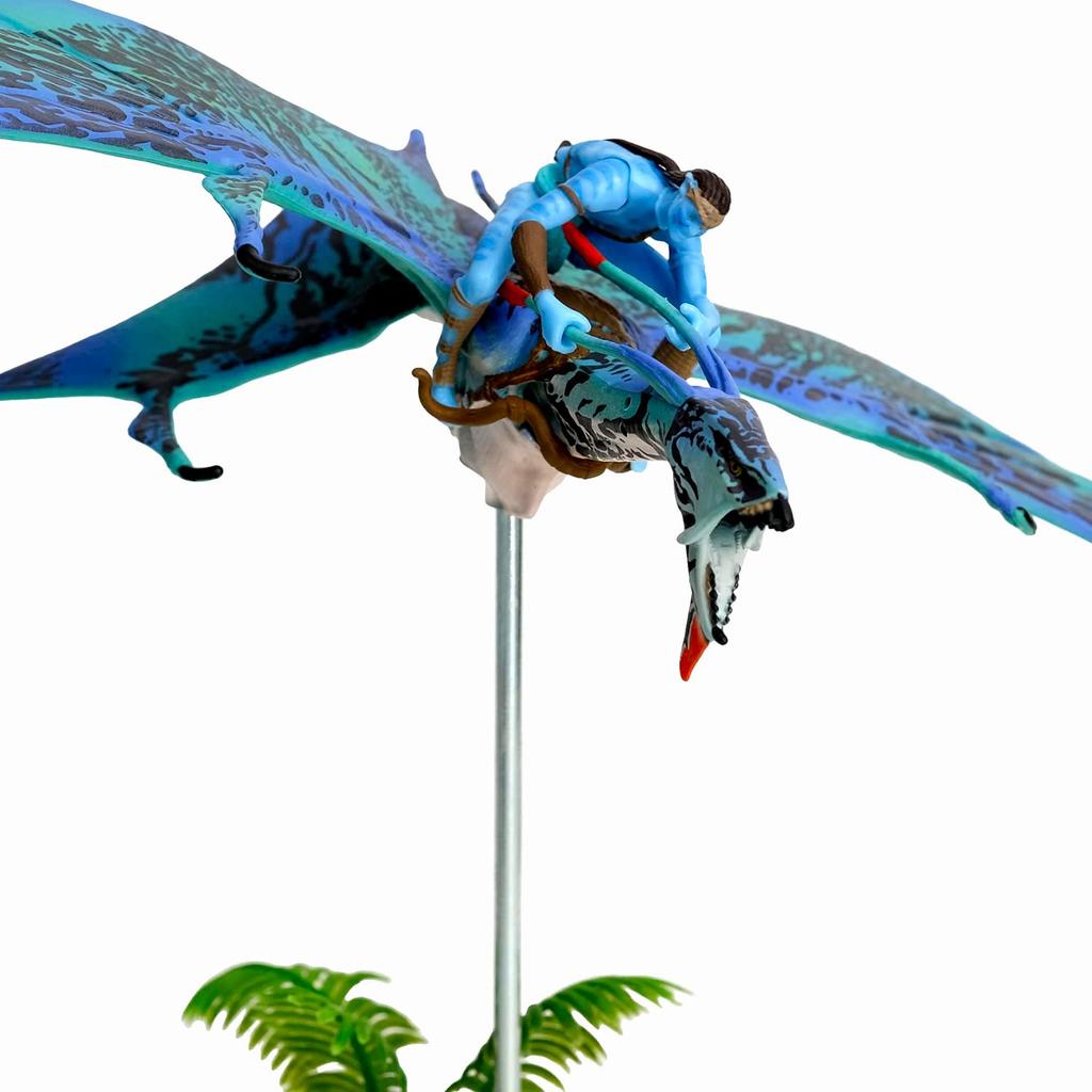 Avatar McFarlane Toys World of Pandora Figure Pack Jake Sully with Banshee Movie 1 James Cameron SF Diorama [Item]