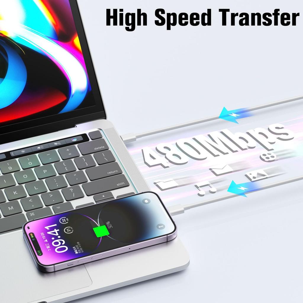 30W For iPhone Type C to Lightning Fast Charging Cable For iPhone 14 13 12 11 Pro Max X 8 7 6 Plus SE Phone Accessories