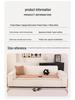 2025 New Winter Plush Thick Leather Non-Slip Sofa Cushion Cover