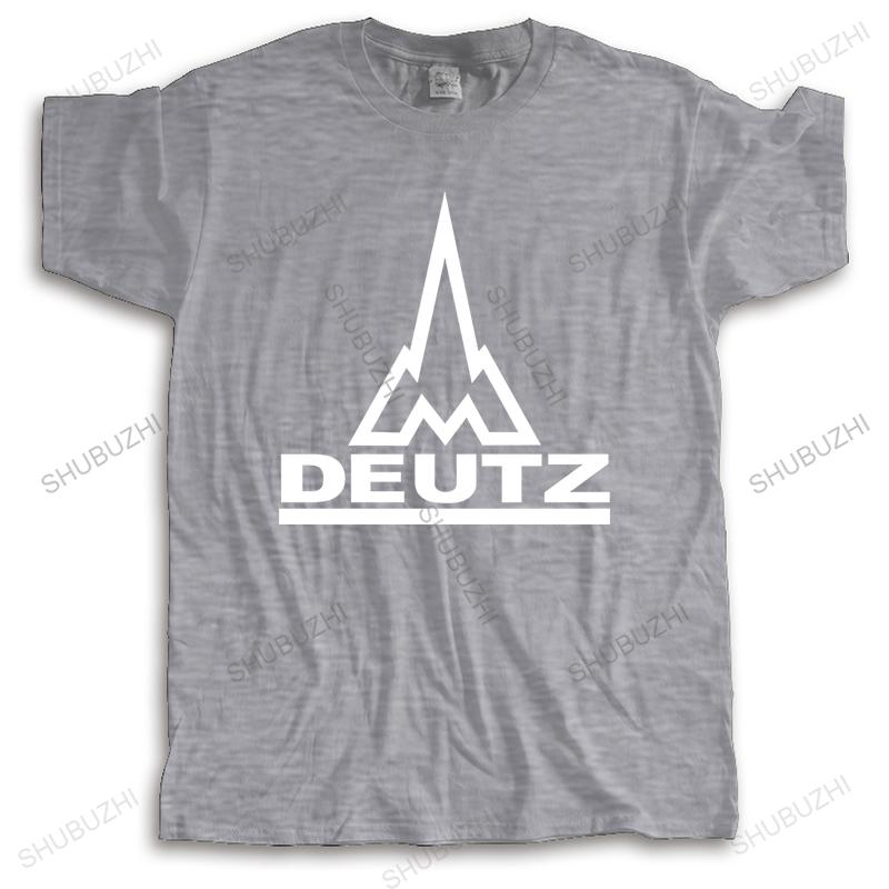 Fashion brand t shirt mens loose new arrived men tshirt summer DEUTZ Shubuzhi High Quality Cotton Tshirt Drop Shipping