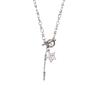 HIGHSCHOOLDISCO Star Cubic Toggle Bar Necklace