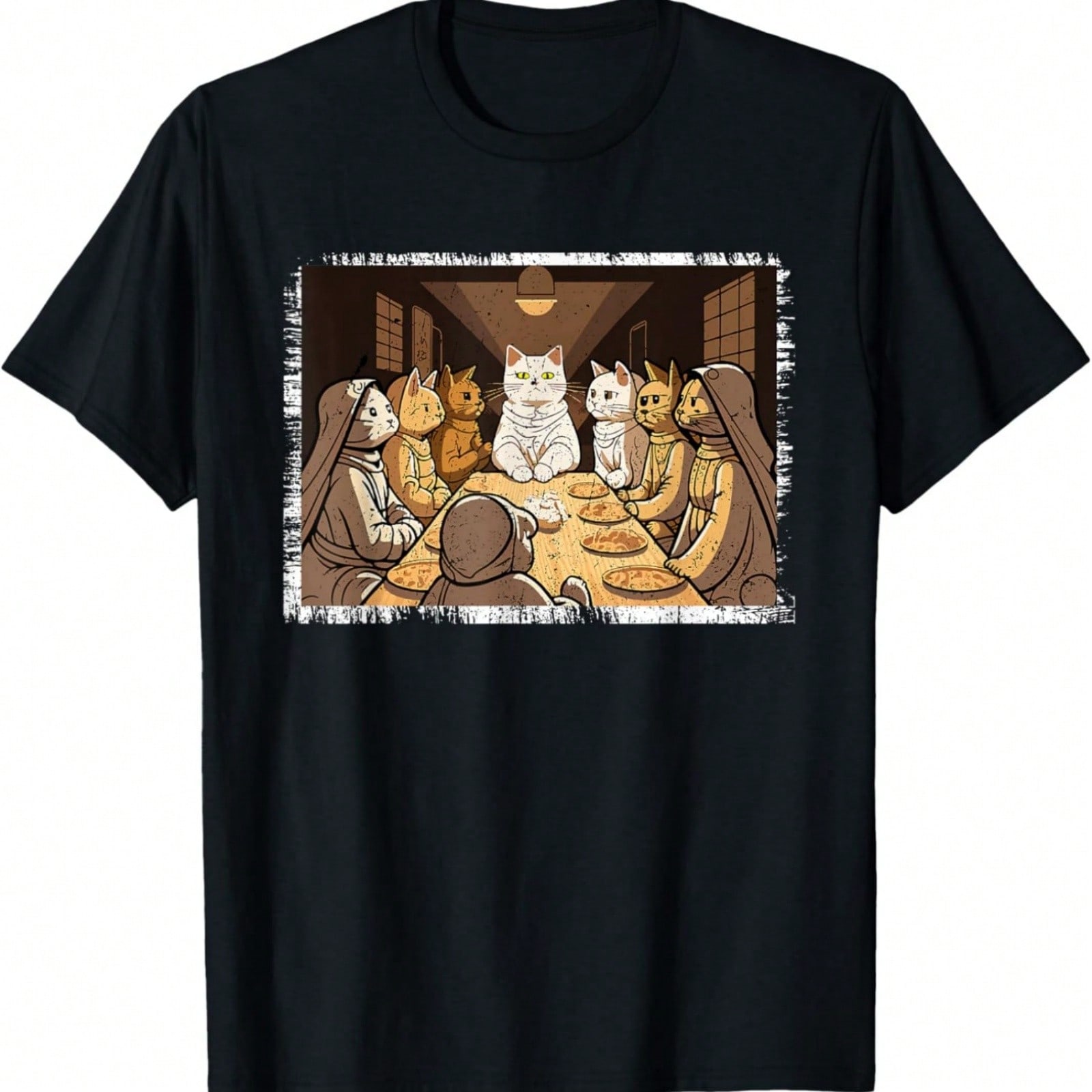 The Happy Accidents Of The Swinging Famous Painting T-Shirt S разноцветный