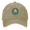 Peyote Cactus Drawing with Flower Baseball Cap Winter Hat Golf Cap Thermal Visor Custom Cap Caps For Women Mens