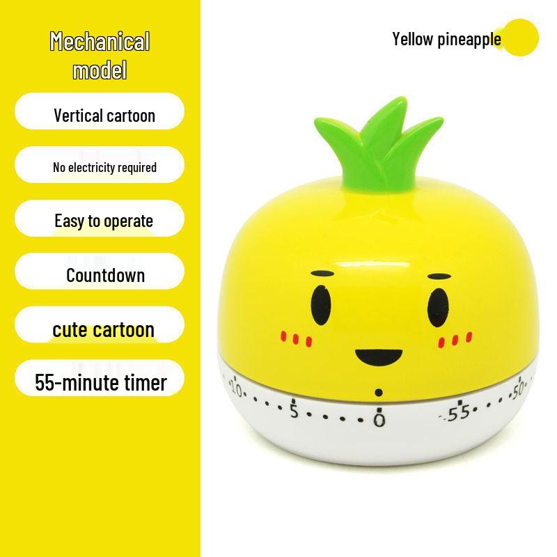 Children's Dual-Use Timer: Alarm Clock & Kitchen Reminder for Study and Self-Discipline
