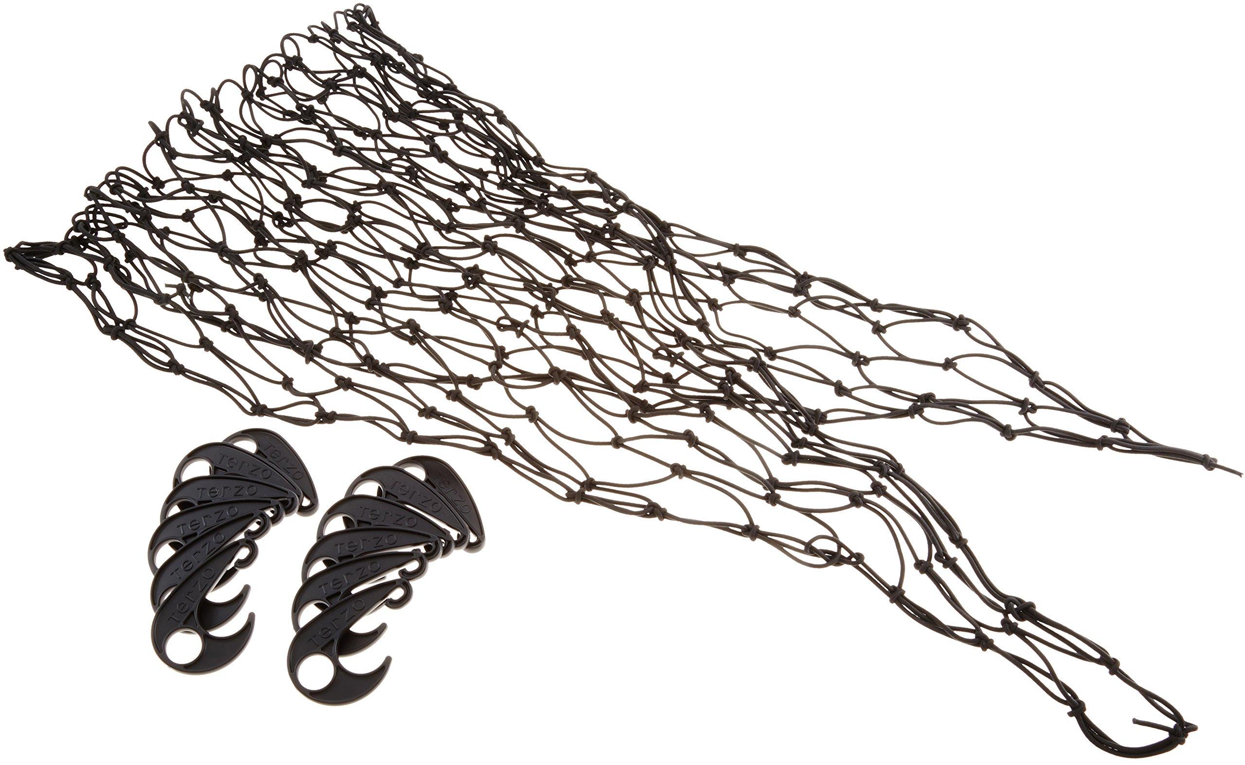 

Terzo Roof Rack Optional Cargo Net 1 110 x 110 EA79RL (by PIAA) [Spider Net], Piece, Black, cm, чёрный