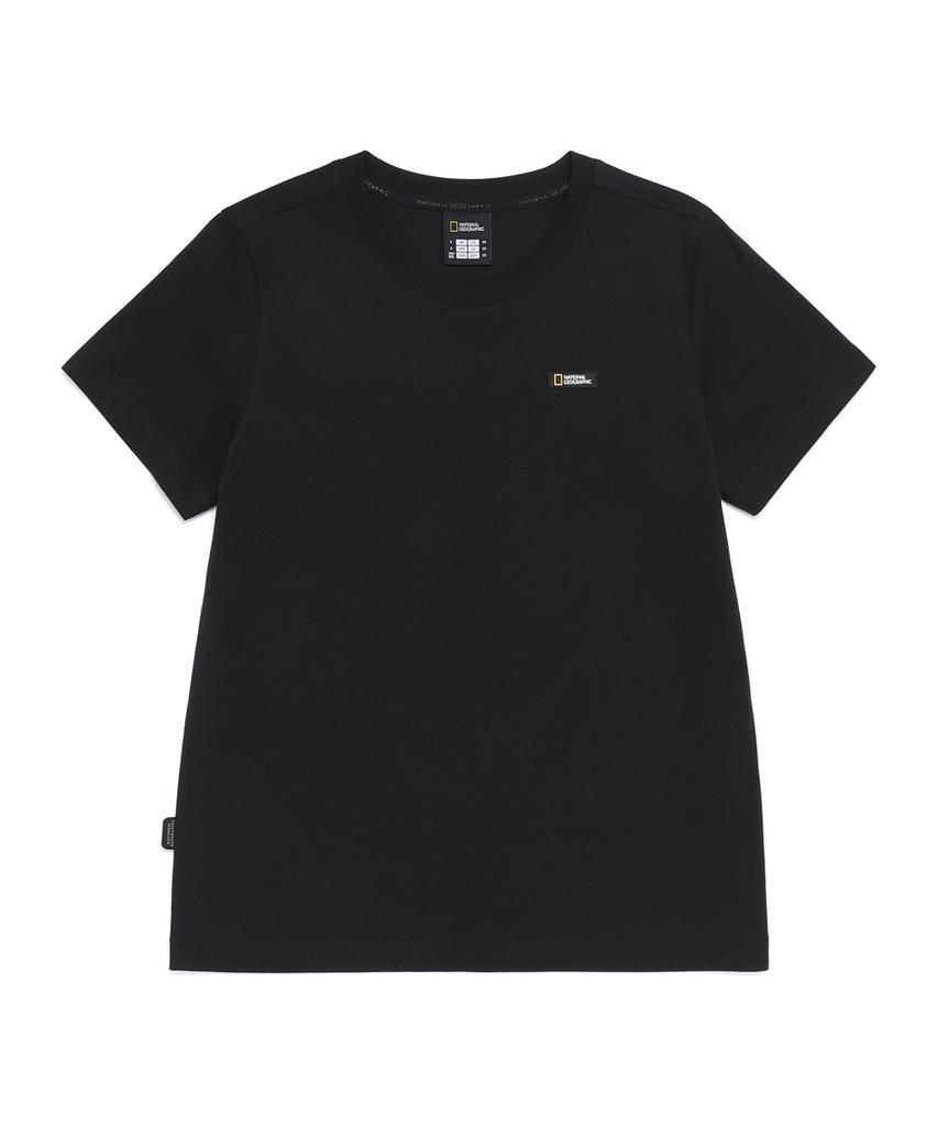 NATIONALGEOGRAPHIC N265Wts910 Women'S Neod Small Logo Short Sleeve T-Shirt Black
