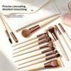12/15Pcs Makeup Brush Set Foundation Concealer Powder Eyeshadow Blush Brush Women Cosmetic Soft Beauty Tool For Face