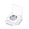2.5g Empty Portable Eyeshadow Palette Blusher Box Solid Ointment Box Cosmetic Makeup Case Round Storage Container