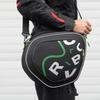 Sturdy Construction Motorcycle Storage Bag with 12L Capacity Double Closure Opening Accommodating Helmets and Ergonomic Design for Unobstructed Leg