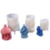 Holy Family Nativity Epoxy Resin Mould Casting Tool for DIY Gypsum Ornaments
